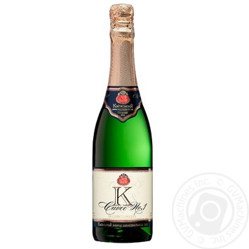 KCWF Cuvee №1 Reservoir white semi-sweet sparkling wine 12.5% 0.75l - buy, prices for NOVUS - photo 1