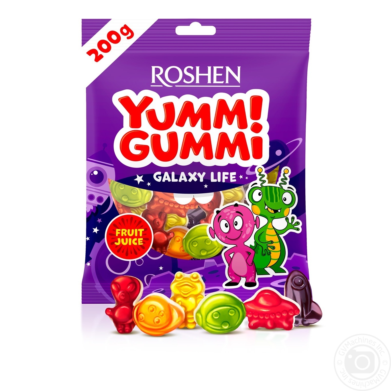 

Конфеты Roshen Yummi Gummi Galaxy Life 200г