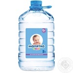 Вода Малятко негазированная с рождения 5л