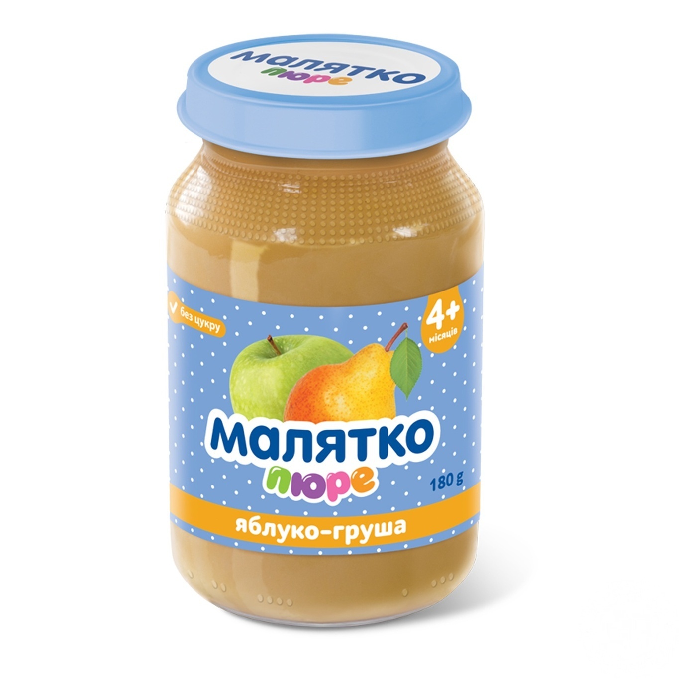 

Пюре Малятко груша-яблоко для детей с 4 месяцев 180г