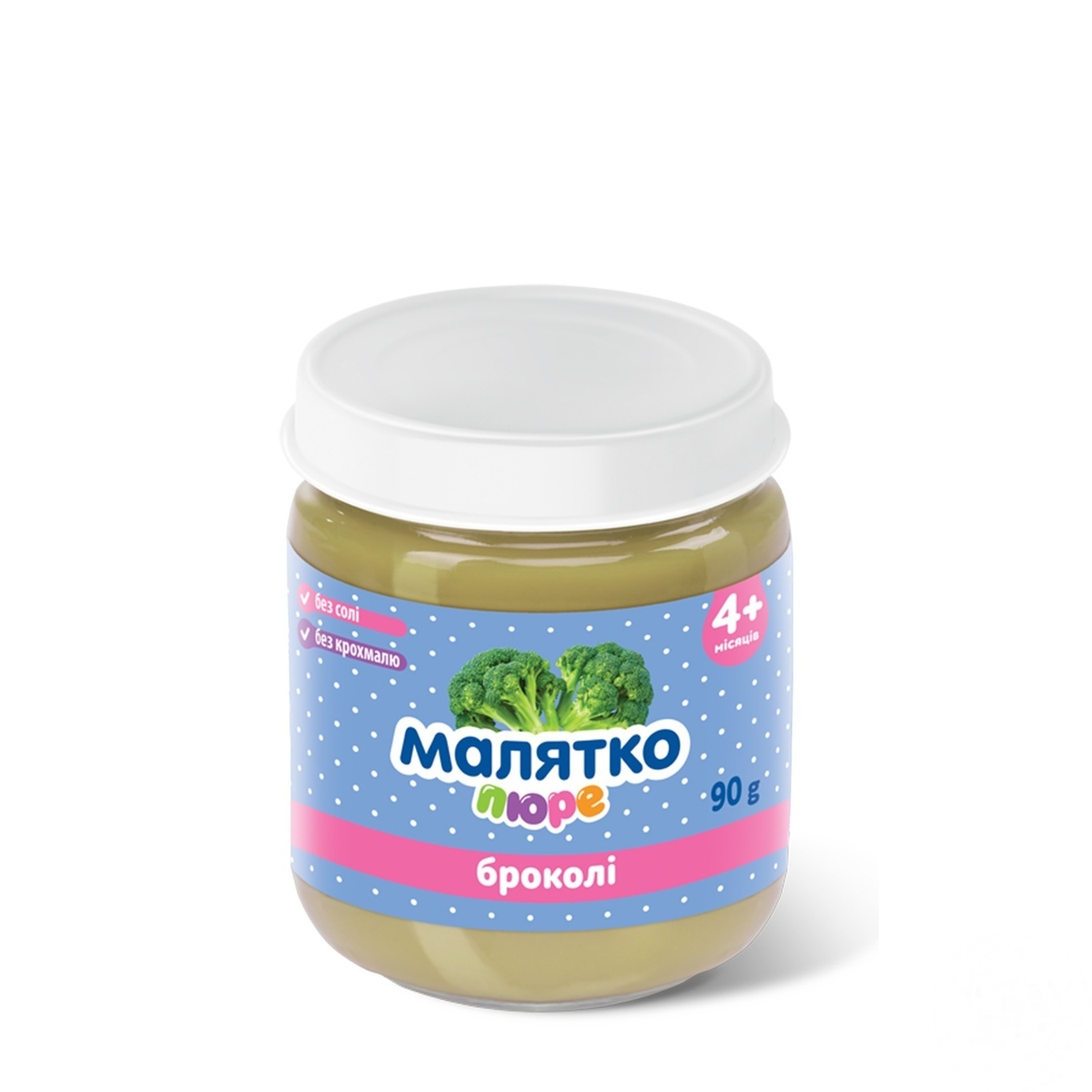 

Пюре Малятко брокколи 90г
