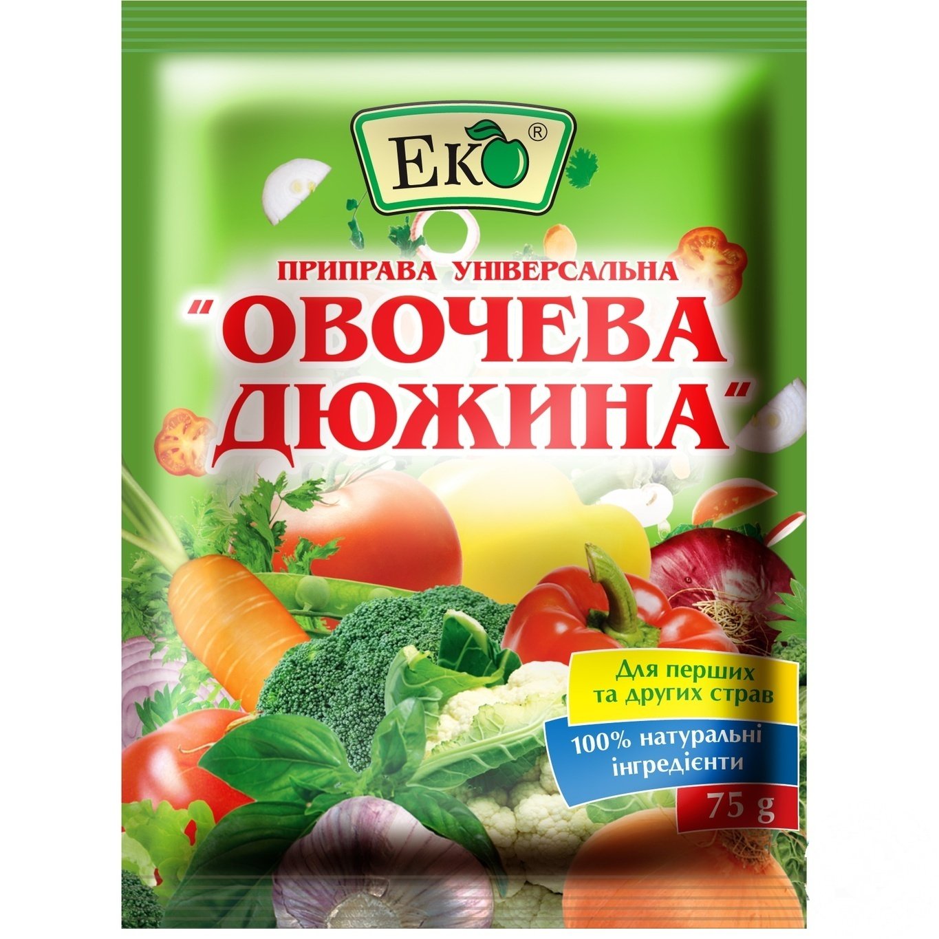 

Приправа Эко Овощная дюжина универсальная 75г