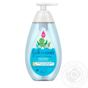 Johnson's Baby Pure Protect 2in1 Liquid Hand and Body Soap 300ml - buy, prices for Auchan - photo 2