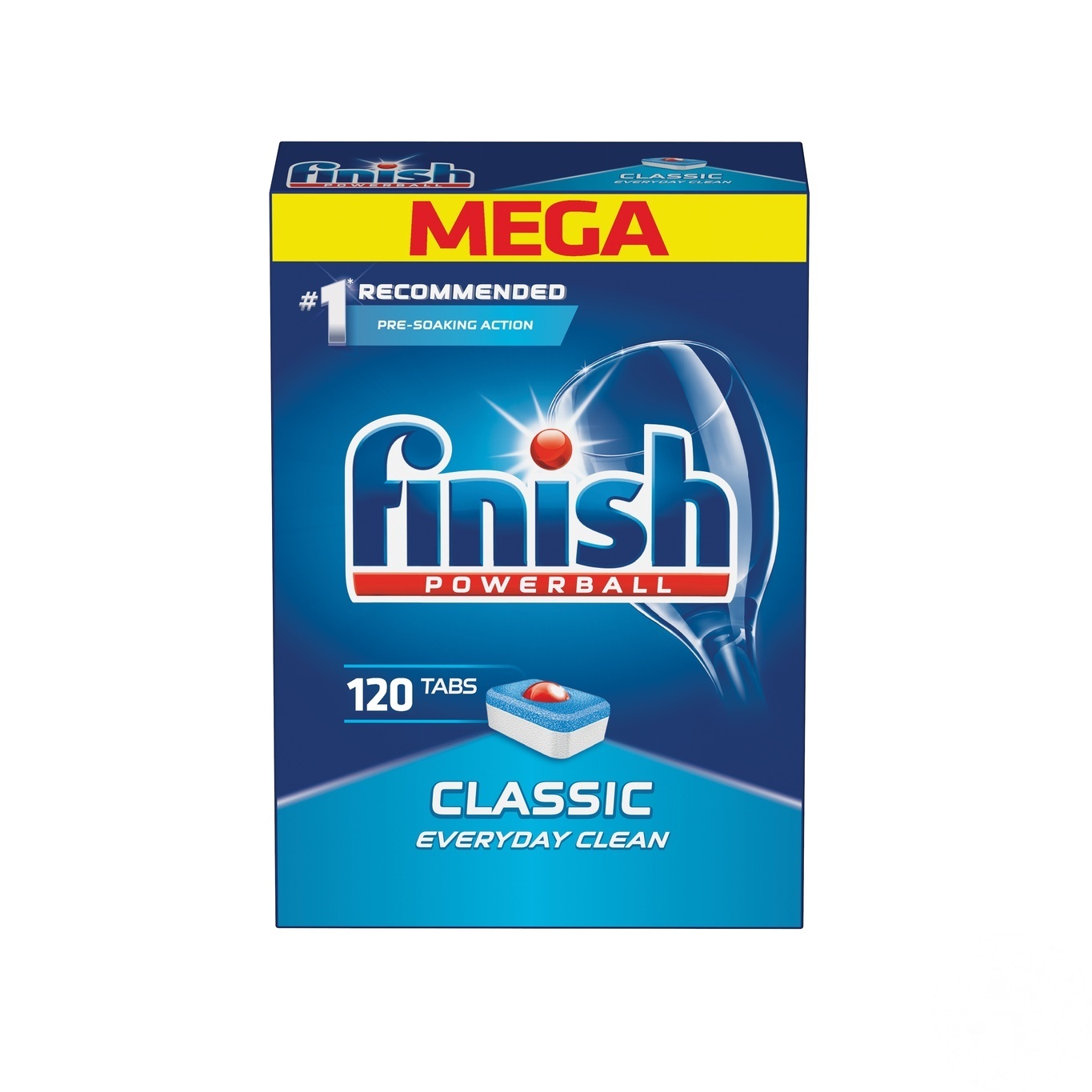 

Таблетки Finish Classic для посудомоечной машины 120шт.