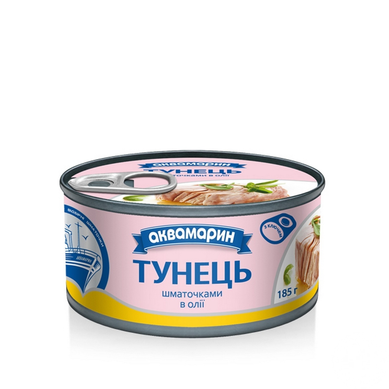 

Тунец Аквамарин натуральный 185г