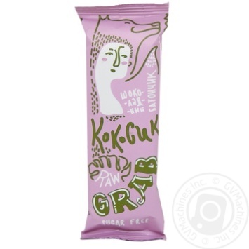 Grab Coconut Bar in Glaze of Kerob 40g - buy, prices for Auchan - photo 1