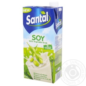 Santal Soy Ultra Pasteurized Drink 1.2% 1l - buy, prices for METRO - photo 1