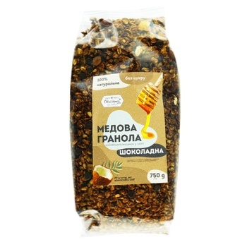 Гранола Oats&Honey медовая шоколадная без сахара 750г