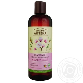 Zelena apteka Recovery & Shine Shampoo for loose and brittle hair 500ml - buy, prices for Auchan - photo 1