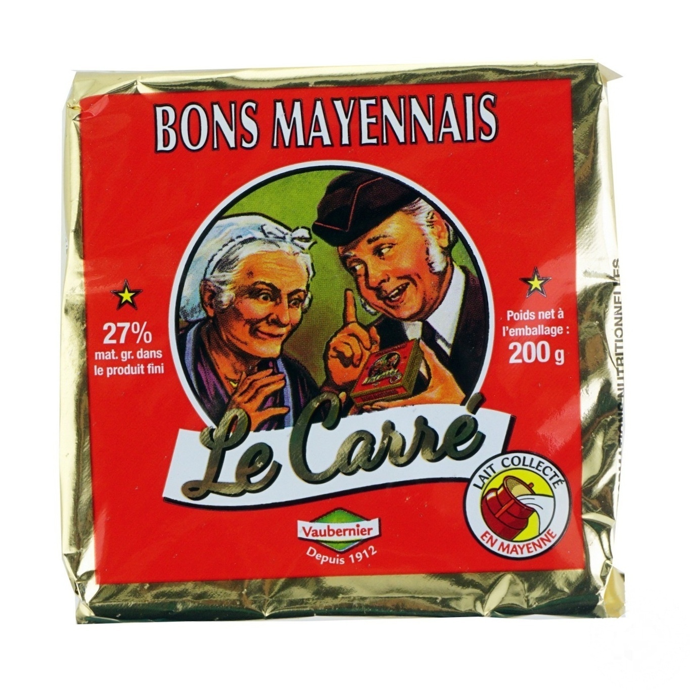 

Сыр Bons Mayennais Cарре 48% 200г