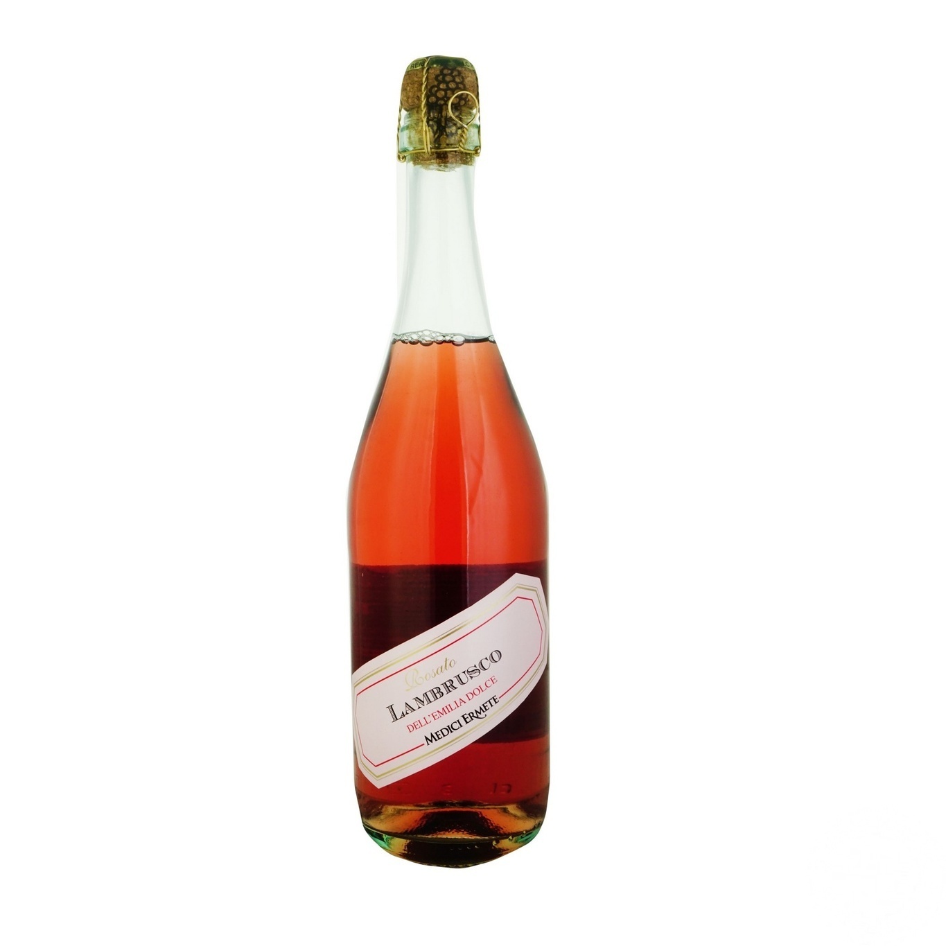 

Вино игристое Medici Lambrusco dell'Emilia Rosato Dolce рожеве сладкое 8% 0.75л