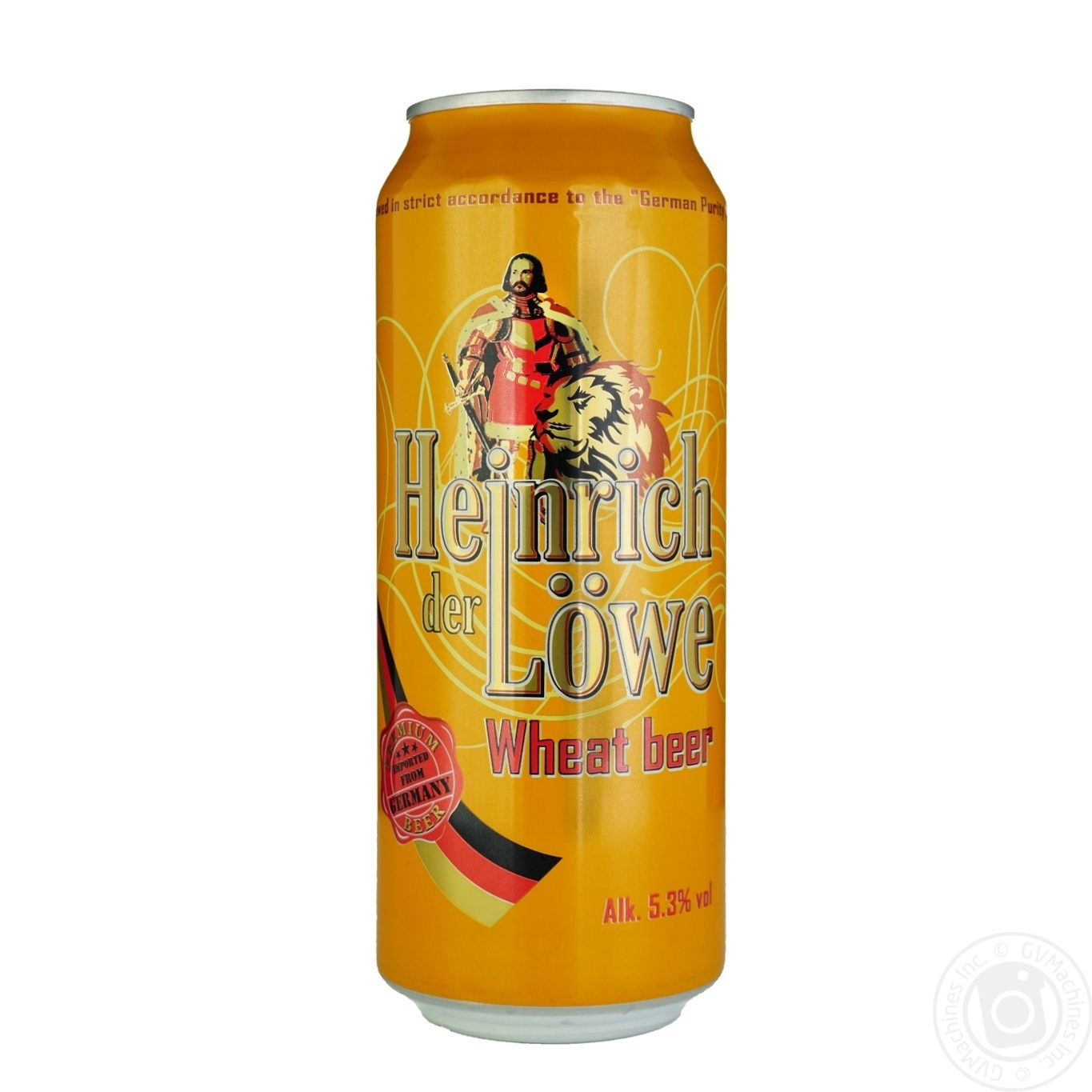 

Пиво Heinrich der Lowe Wheat светлое нефильтрованное 5,3% 0,5л