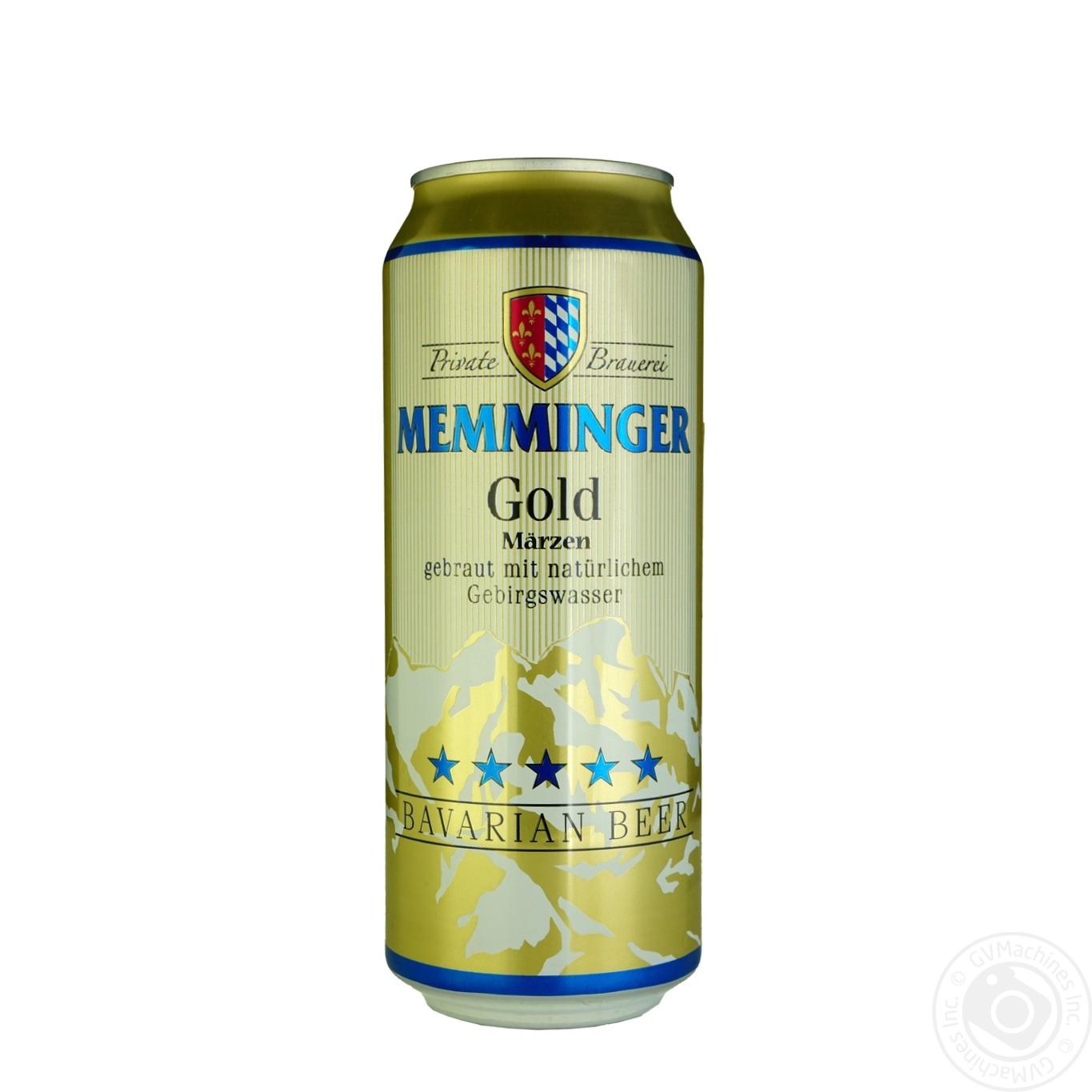 

Пиво Memminger Gold светлое фильтрованное 5,3% 0,5л