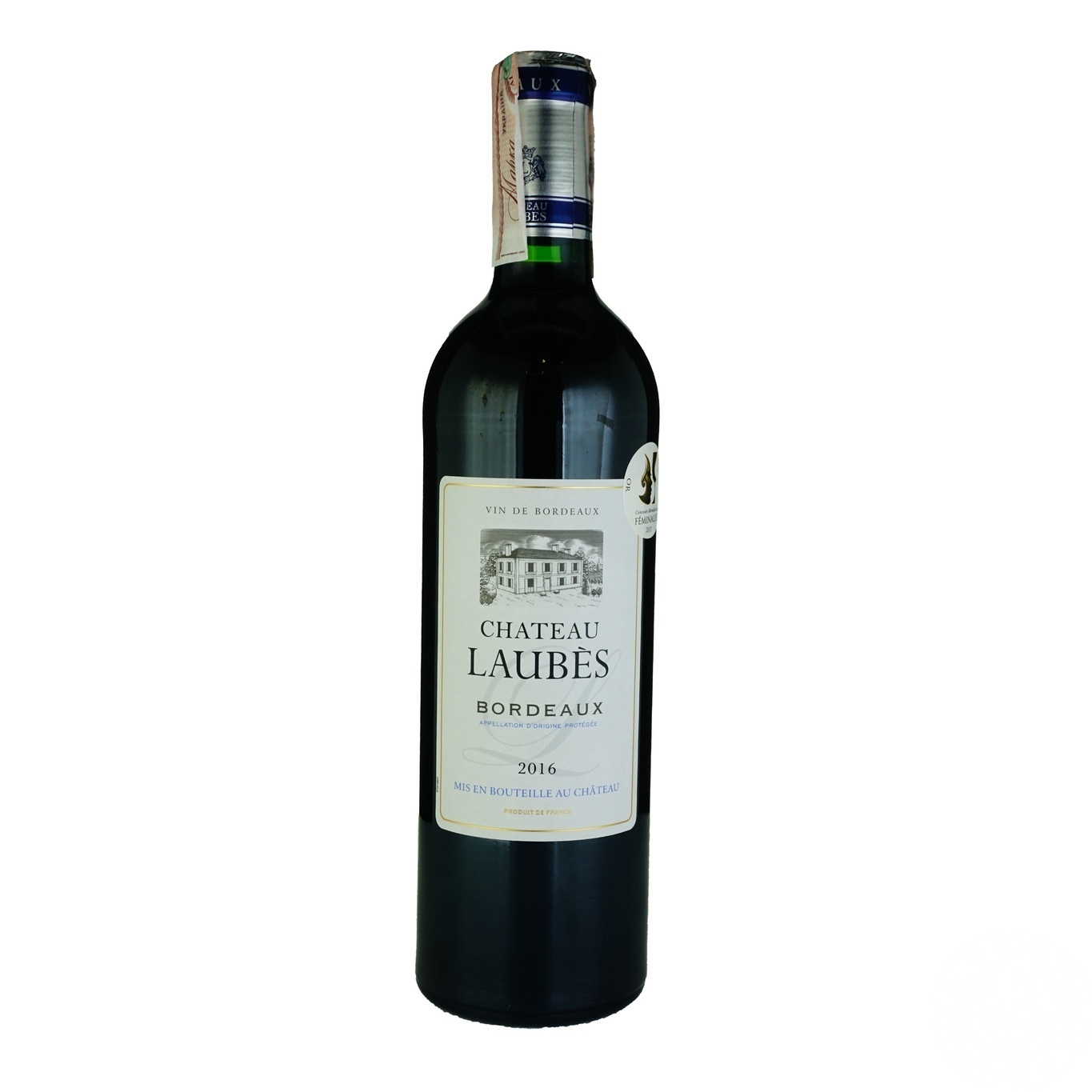 

Вино Chateau Laubes Bordeaux красное сухое 13,5% 0,75л