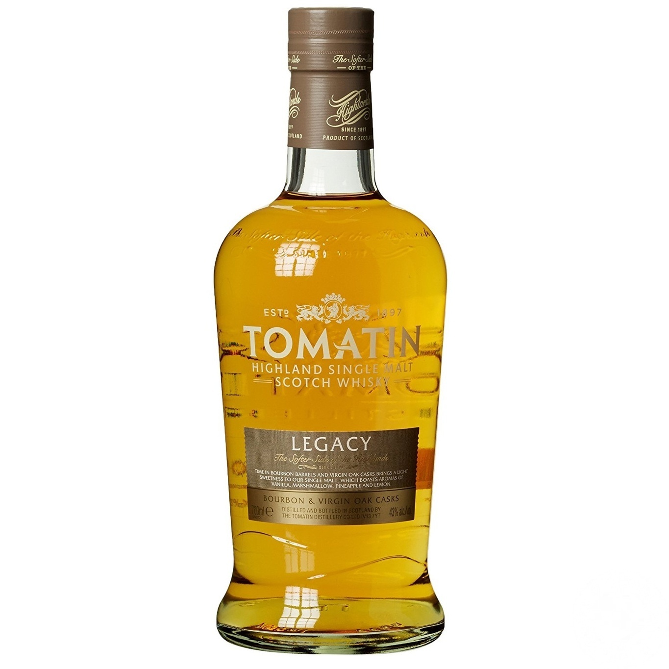 

Виски Tomatin Legacy 43% 0,7л