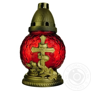 Cross Glass Lamp 11*19.5cm