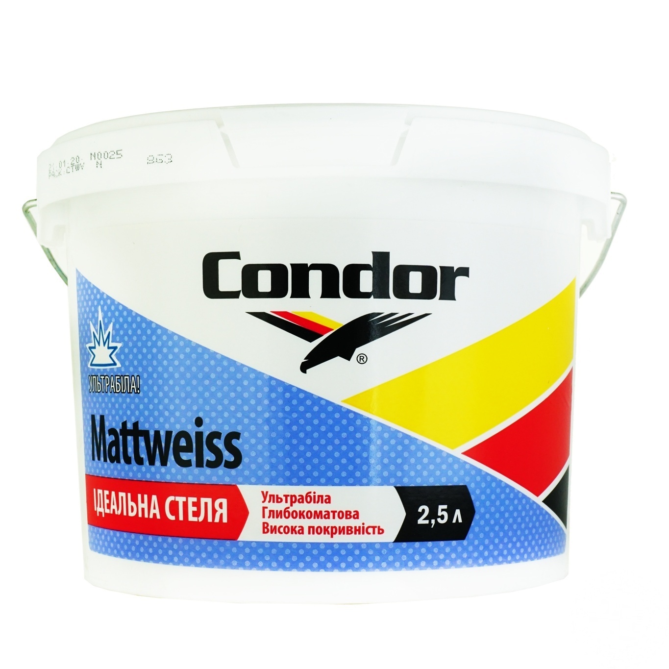 

Краска Condor Mattweiss 2,5л