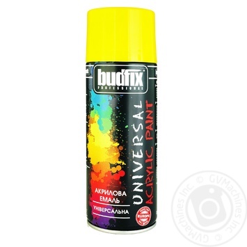 Budfix yellow spray-paint 400ml - buy, prices for Auchan - photo 1