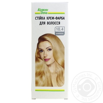 Крем-краска для волос Auchan 10.4 Шампань - купить, цены на Auchan - фото 8