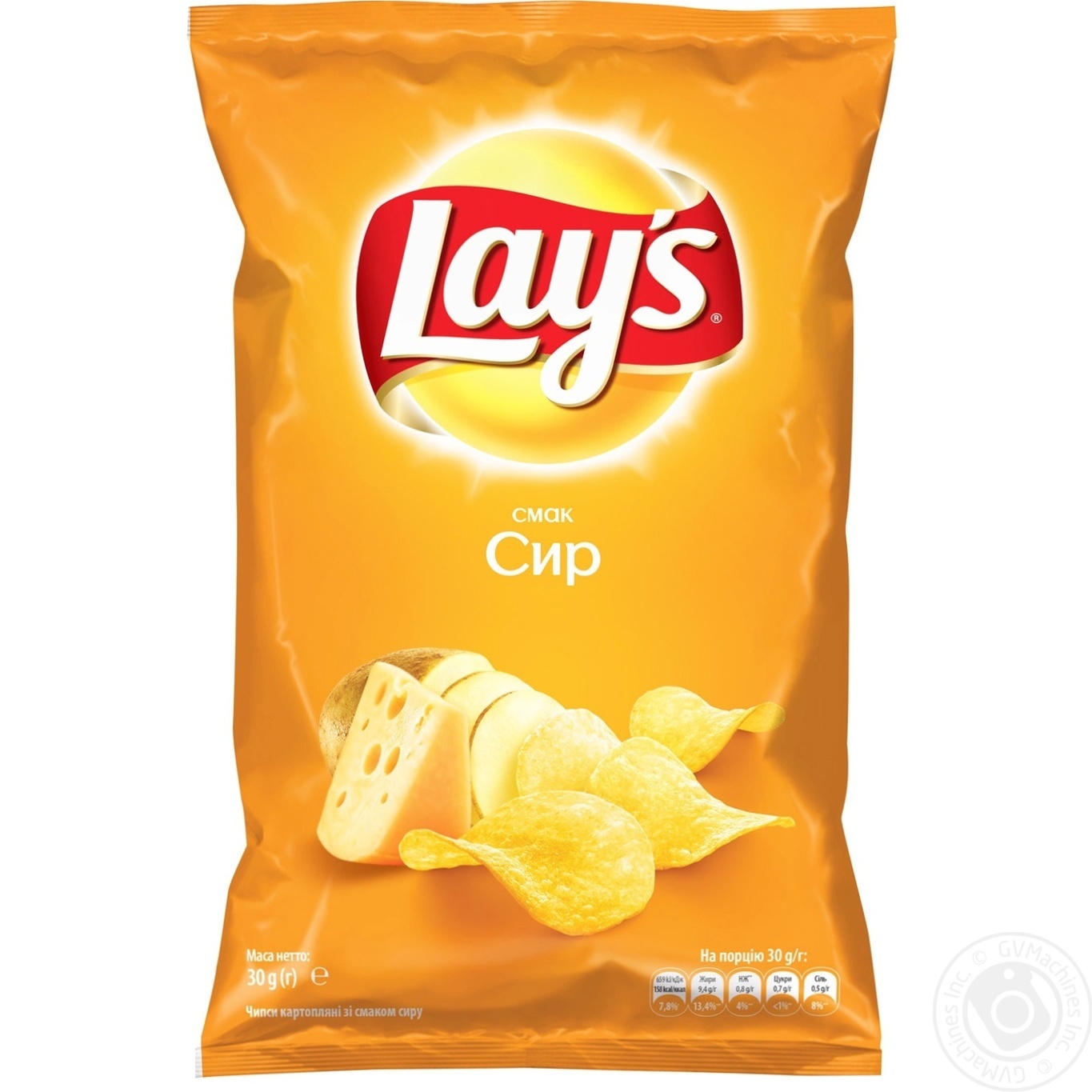 

Чипсы Lay's со вкусом сыра 30г