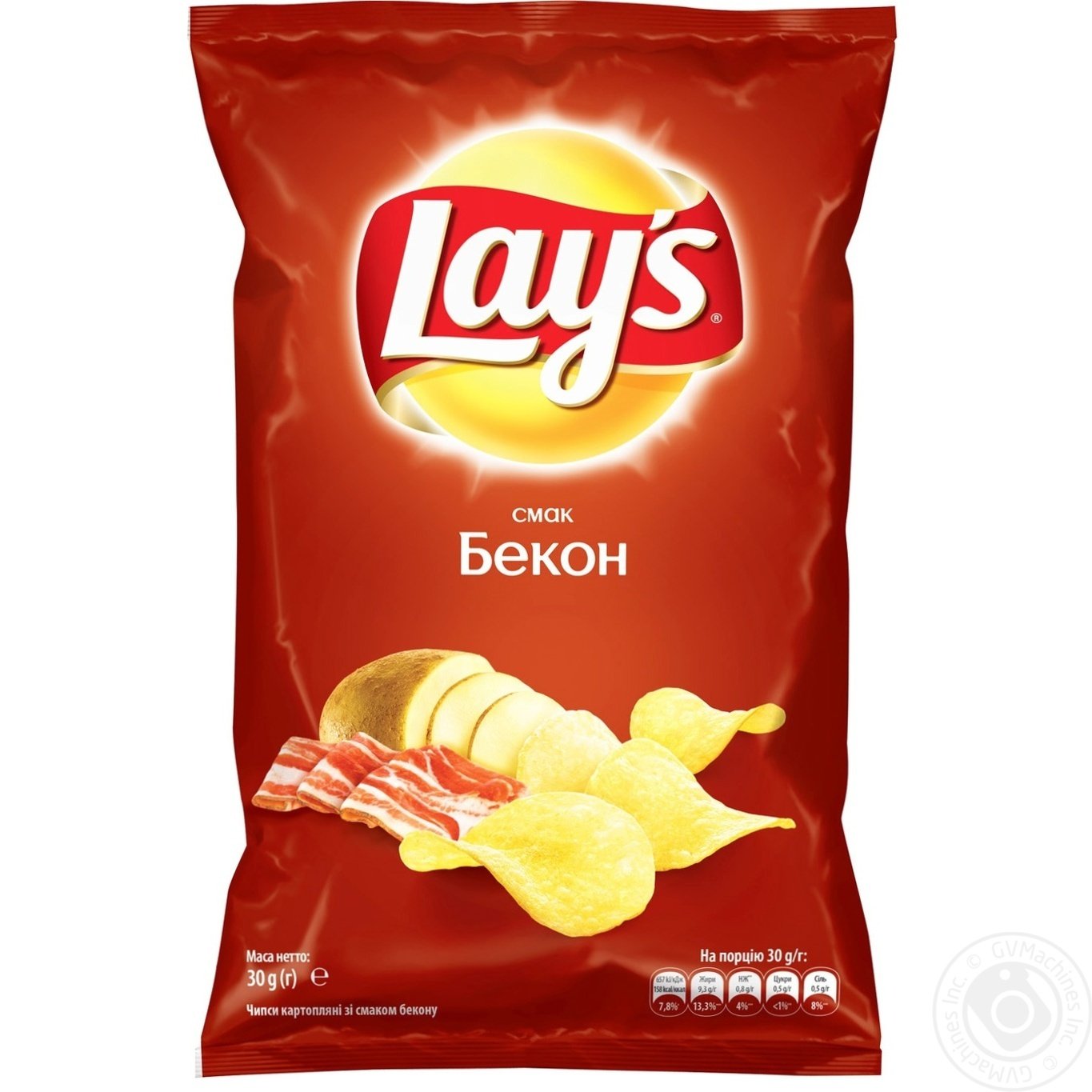 

Чипсы Lay's со вкусом бекона 30г