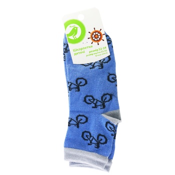 Auchan Velo socks for a boy size 22-24 - buy, prices for Auchan - photo 1