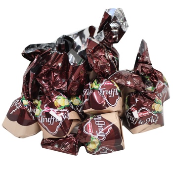 Цукерки Elvan Truffle з горіхом вагові - купити, ціни на Auchan - фото 1