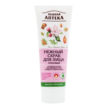 Zelena Apteka Scrub For Face With Nut 75ml - buy, prices for Auchan - photo 2