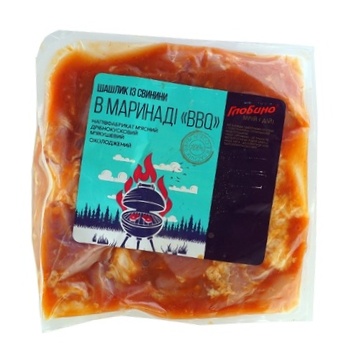 Шашлик свинячий Глобино BBQ в маринаді - купити, ціни на Auchan - фото 2