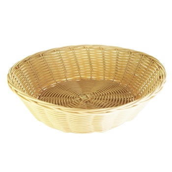 Breadbasket Round Plastic 25х10cm - buy, prices for Auchan - photo 1