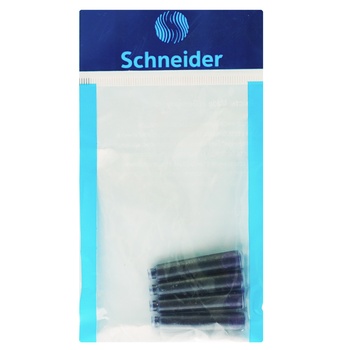 Набор патронов Schneider к перьевой ручки фиолетовые 4шт - купить, цены на - фото 1