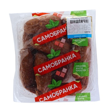 Samobranka Shish kebab Sausages Semi-smoked of the First Grade by Weight