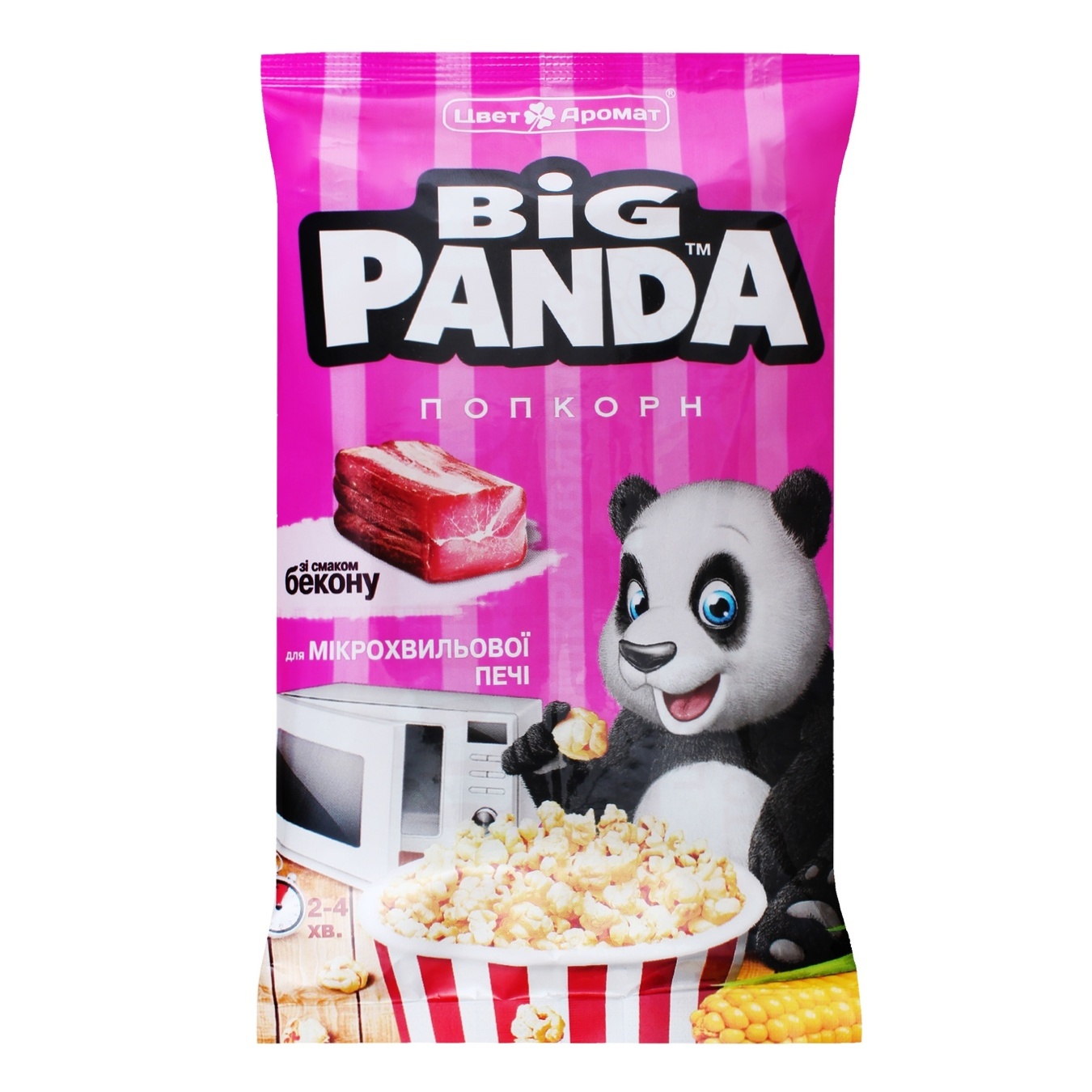 

Попкорн Big Panda со вкусом бекона 100г
