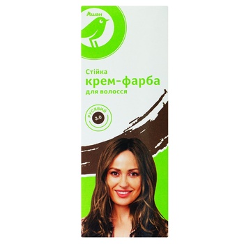 Auchan Hair Dye Light Brown - buy, prices for Auchan - photo 1