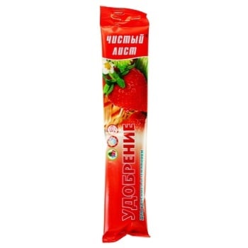 Chistyy List Crystalline Fertilizer for Strawberries 100g - buy, prices for Auchan - photo 1