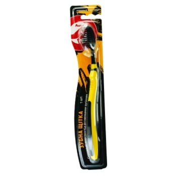 Auchan Medium Hardness Toothbrush - buy, prices for Auchan - photo 1