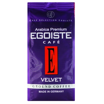 Кофе Egoiste Velvet молотый 200г - купить, цены на NOVUS - фото 1