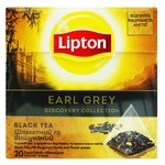 Lipton Earl Grey Black Tea with Bergamot and Flower Petals 20pcs*1.8g