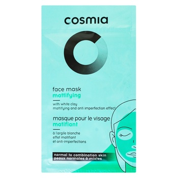 Cosmia Face Matting Mask 8ml - buy, prices for Auchan - photo 1