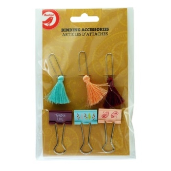 Auchan Paper Clips with Decor - buy, prices for Auchan - photo 1