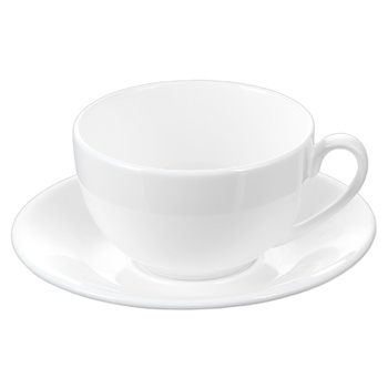 Wilmax Tea Set Cup 300ml and Saucer - buy, prices for Auchan - photo 1