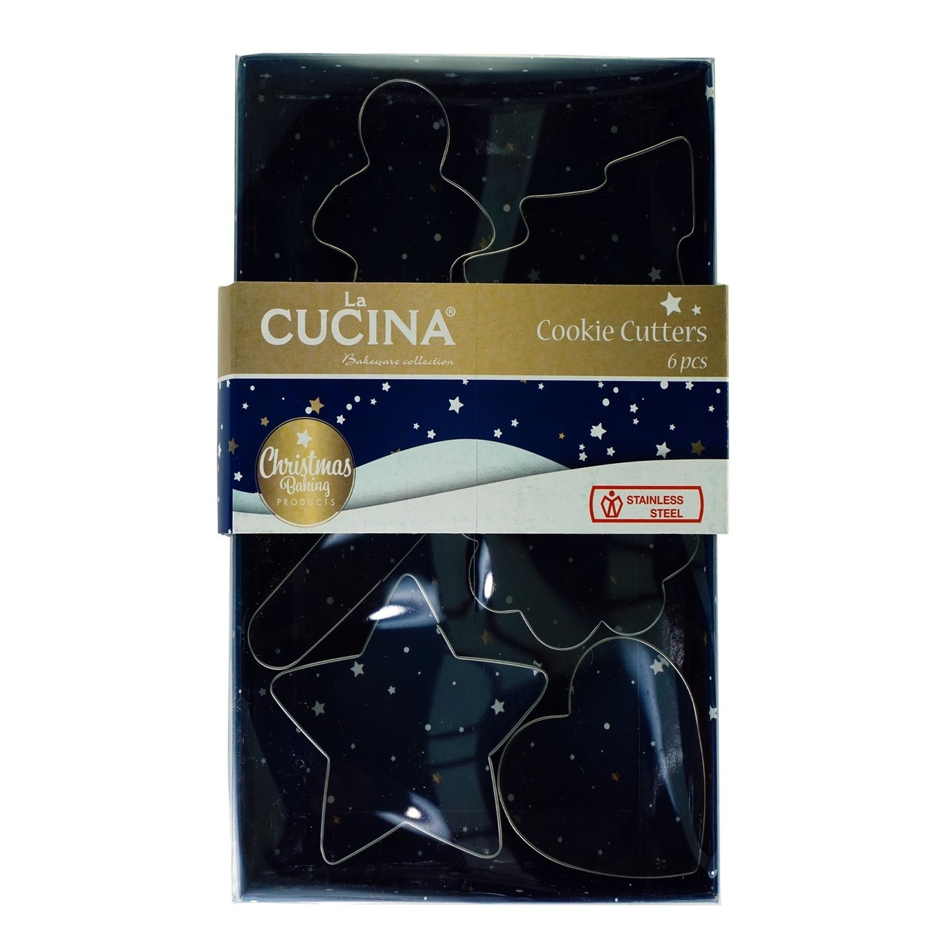 

Набор форм La Cucina для вырезки печенья 6шт