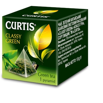 Curtis Tea green 1pc - buy, prices for Auchan - photo 1