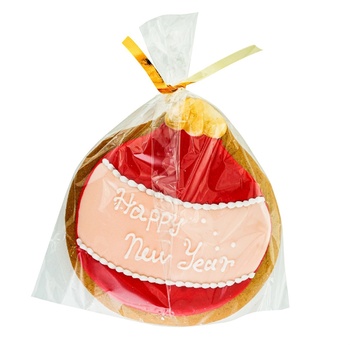 Happy New Year Gingerbread Ball with Natural Dyes - buy, prices for Auchan - photo 1