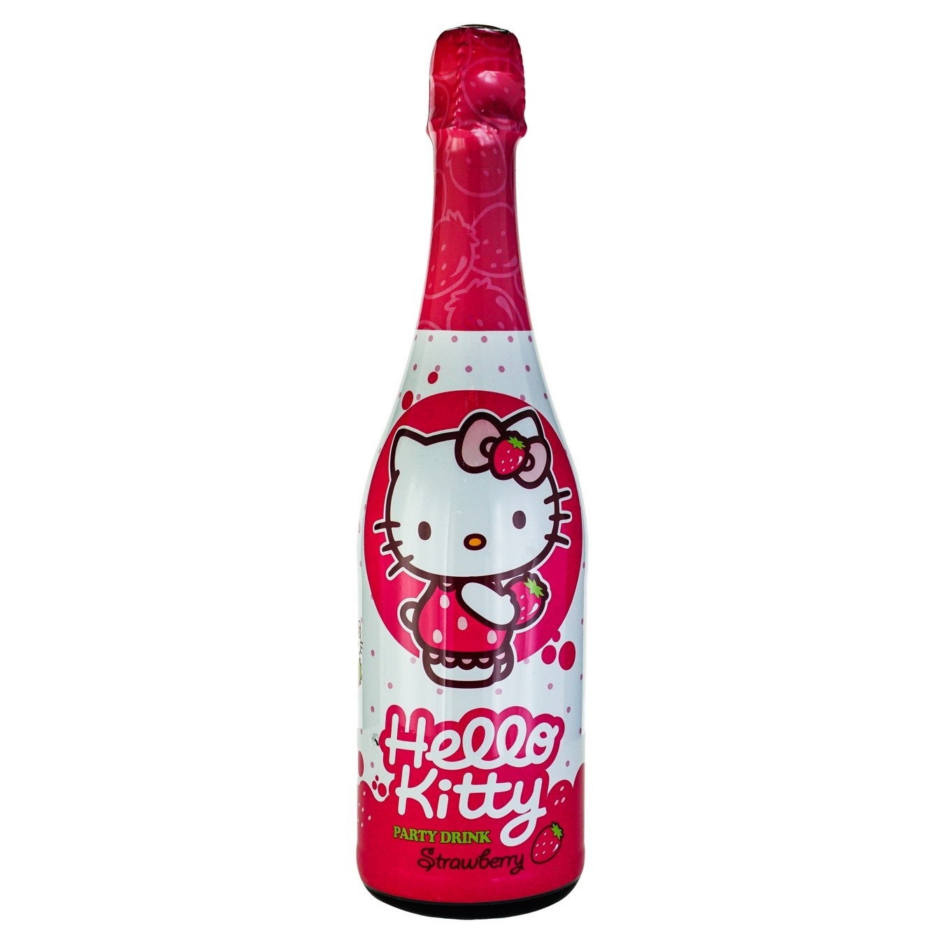 

Напиток Hello Kitty Клубника газированный 12% сока 0,75л