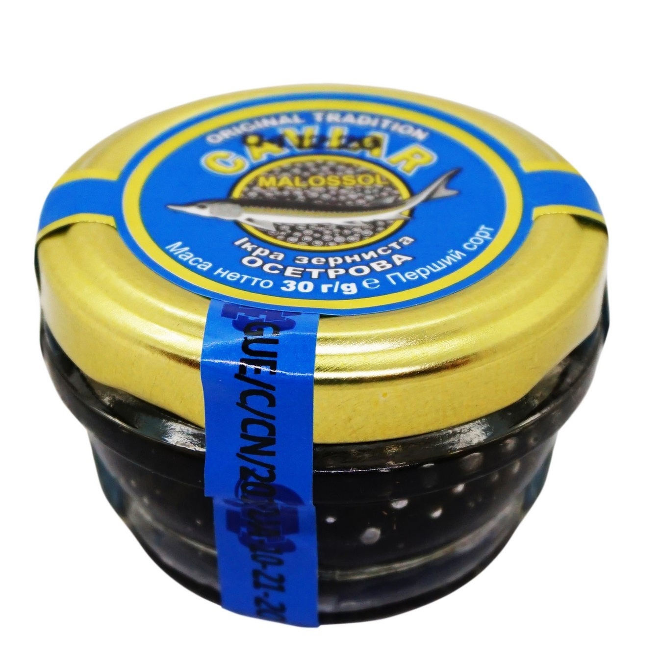 

Икра осетровая Caviar зернистая 30г