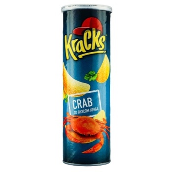 Kracks Chips Crab 110g - buy, prices for Auchan - photo 1