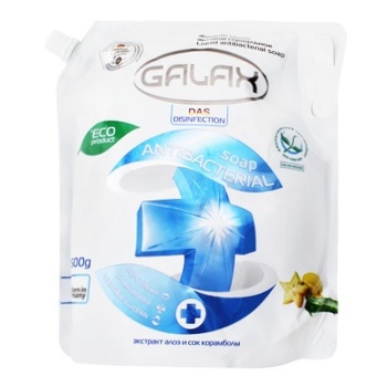 Galax Liquid Antibacterial Soap with Aloe Extract and Carambola Juice 1500g