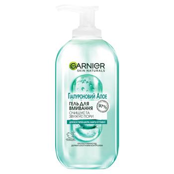 Гель для умывания Garnier Алоэ гиалуроновый для всех типов кожи 200мл - купить, цены на Auchan - фото 4