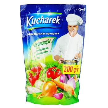 Приправа Кухарек универсальная 200г - купить, цены на Auchan - фото 1